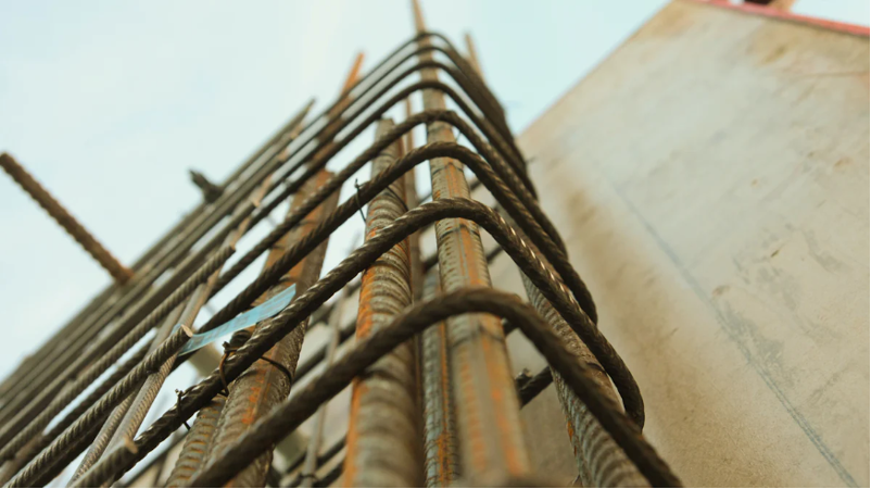 Tying reinforcing steel bars (RSB) is essential to maintain stability and prevent displacement during concrete pouring.