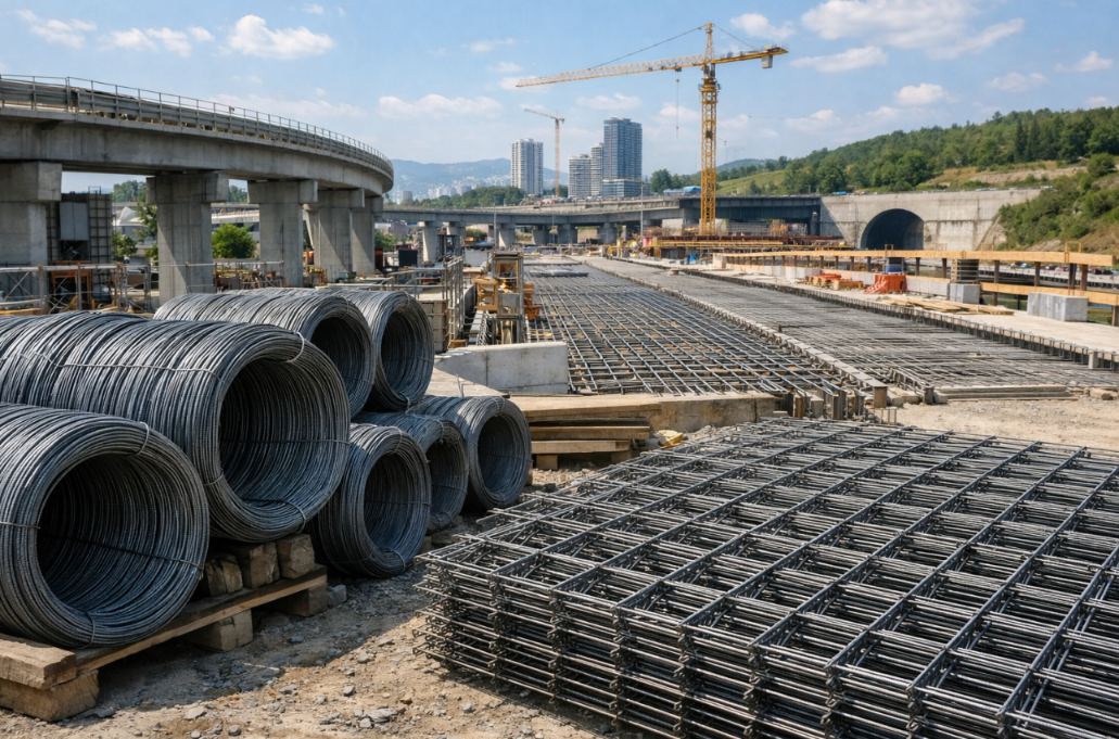 Where High-Strength Wire Rod Is Used in Modern Infrastructure Projects-1-Sunrise New Material steel wire rod infrastructure projects2